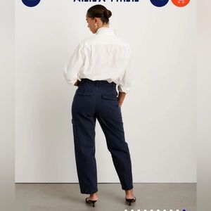 alex mill phoebe pant in black